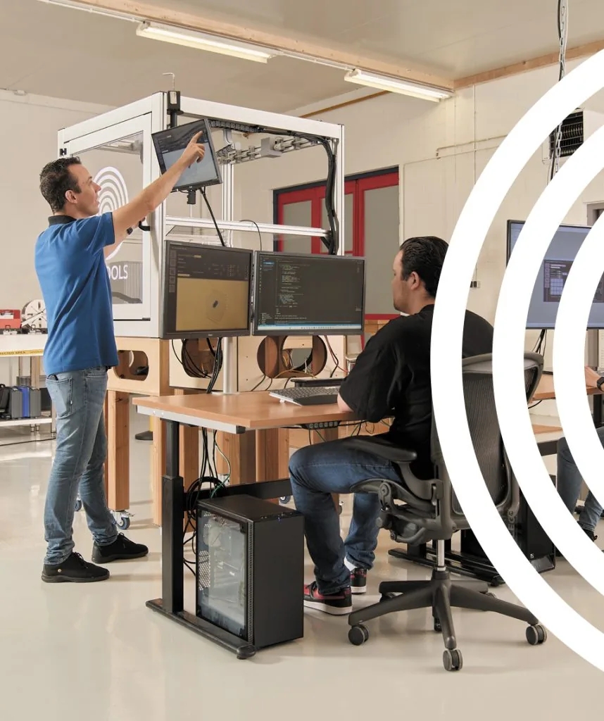 The scanning tool in the ID Coil lab