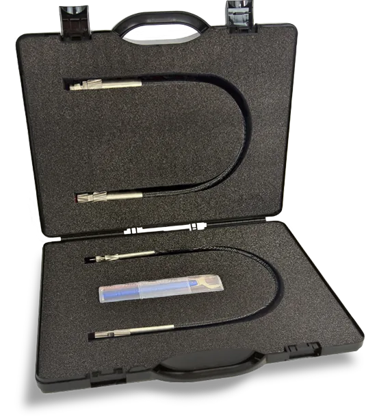 Custom cable assemblies in a protective case
